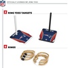 image:imageSolid Wood NFL Quoits Set with Direct Print HD Team Graphics  Tailgate Ring Toss Game  Great Gift for Any Football Fan Ring Toss Family Outdoor Games for The BeachNew England Patriots