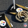 image:imageSolid Wood NFL Quoits Set with Direct Print HD Team Graphics  Tailgate Ring Toss Game  Great Gift for Any Football Fan Ring Toss Family Outdoor Games for The BeachPittsburgh Steelers