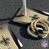 image:imageSolid Wood NFL Quoits Set with Direct Print HD Team Graphics  Tailgate Ring Toss Game  Great Gift for Any Football Fan Ring Toss Family Outdoor Games for The BeachNew Orleans Saints