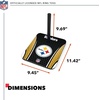 image:imageSolid Wood NFL Quoits Set with Direct Print HD Team Graphics  Tailgate Ring Toss Game  Great Gift for Any Football Fan Ring Toss Family Outdoor Games for The BeachPittsburgh Steelers