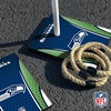 image:imageSolid Wood NFL Quoits Set with Direct Print HD Team Graphics  Tailgate Ring Toss Game  Great Gift for Any Football Fan Ring Toss Family Outdoor Games for The BeachSeattle Seahawks