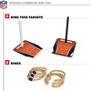 image:imageSolid Wood NFL Quoits Set with Direct Print HD Team Graphics  Tailgate Ring Toss Game  Great Gift for Any Football Fan Ring Toss Family Outdoor Games for The BeachChicago Bears
