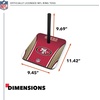 image:imageSolid Wood NFL Quoits Set with Direct Print HD Team Graphics  Tailgate Ring Toss Game  Great Gift for Any Football Fan Ring Toss Family Outdoor Games for The BeachSan Francisco 49ers
