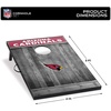 image:imageWild Sports 2 x 3 MDF Cornhole Set 2 Boards amp 8 Bean BagsArizona Cardinals