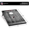 image:imageWild Sports 2 x 3 MDF Cornhole Set 2 Boards amp 8 Bean BagsAtlanta Falcons