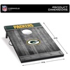 image:imageWild Sports 2 x 3 MDF Cornhole Set 2 Boards amp 8 Bean BagsGreen Bay Packers