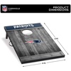image:imageWild Sports 2 x 3 MDF Cornhole Set 2 Boards amp 8 Bean BagsNew England Patriots
