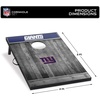 image:imageWild Sports 2 x 3 MDF Cornhole Set 2 Boards amp 8 Bean BagsNew York Giants