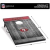 image:imageWild Sports 2 x 3 MDF Cornhole Set 2 Boards amp 8 Bean BagsSan Francisco 49ers
