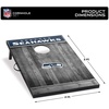 image:imageWild Sports 2 x 3 MDF Cornhole Set 2 Boards amp 8 Bean BagsSeattle Seahawks