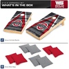 image:imageWild Sports NCAA 2 x 4 Cornhole Board Set 8 Bean BagsOhio State Buckeyes