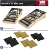 image:imageWild Sports NCAA 2 x 4 Cornhole Board Set 8 Bean BagsPurdue Boilermakers