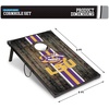 image:imageWild Sports NCAA Direct Print MDF Cornhole Board Set 8 Bean BagsLSU Tigers