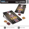 image:imageWild Sports NCAA Direct Print MDF Cornhole Board Set 8 Bean BagsLSU Tigers