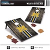 image:imageWild Sports NCAA Direct Print MDF Cornhole Board Set 8 Bean BagsMichigan Wolverines