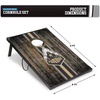 image:imageWild Sports NCAA Direct Print MDF Cornhole Board Set 8 Bean BagsPurdue Boilermakers