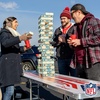 image:imageWild Sports NFL Giant Stacking Wooden Blocks  Tumbling Tower Classic Family Game Stacks  Great Gift for Any Football FanCarolina Panthers