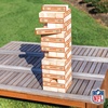 image:imageWild Sports NFL Giant Stacking Wooden Blocks  Tumbling Tower Classic Family Game Stacks  Great Gift for Any Football FanChicago Bears