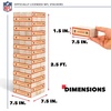 image:imageWild Sports NFL Giant Stacking Wooden Blocks  Tumbling Tower Classic Family Game Stacks  Great Gift for Any Football FanCincinnati Bengals