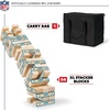 image:imageWild Sports NFL Giant Stacking Wooden Blocks  Tumbling Tower Classic Family Game Stacks  Great Gift for Any Football FanDetroit Lions
