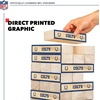 image:imageWild Sports NFL Giant Stacking Wooden Blocks  Tumbling Tower Classic Family Game Stacks  Great Gift for Any Football FanIndianapolis Colts