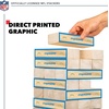 image:imageWild Sports NFL Giant Stacking Wooden Blocks  Tumbling Tower Classic Family Game Stacks  Great Gift for Any Football FanLos Angeles Chargers