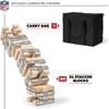 image:imageWild Sports NFL Giant Stacking Wooden Blocks  Tumbling Tower Classic Family Game Stacks  Great Gift for Any Football FanLos Angeles Rams