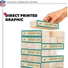 image:imageWild Sports NFL Giant Stacking Wooden Blocks  Tumbling Tower Classic Family Game Stacks  Great Gift for Any Football FanMiami Dolphins