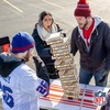 image:imageWild Sports NFL Giant Stacking Wooden Blocks  Tumbling Tower Classic Family Game Stacks  Great Gift for Any Football FanNew Orleans Saints