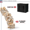 image:imageWild Sports NFL Giant Stacking Wooden Blocks  Tumbling Tower Classic Family Game Stacks  Great Gift for Any Football FanSeattle Seahawks