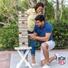 image:imageWild Sports NFL Giant Stacking Wooden Blocks  Tumbling Tower Classic Family Game Stacks  Great Gift for Any Football FanSeattle Seahawks