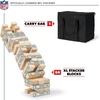 image:imageWild Sports NFL Giant Stacking Wooden Blocks  Tumbling Tower Classic Family Game Stacks  Great Gift for Any Football FanTennessee Titans