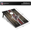 image:imageWild Sports NFL MDF Cornhole Set 2 Boards amp 8 Cornhole BagsAtlanta Falcons