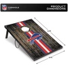 image:imageWild Sports NFL MDF Cornhole Set 2 Boards amp 8 Cornhole BagsBuffalo Bills