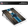 image:imageWild Sports NFL MDF Cornhole Set 2 Boards amp 8 Cornhole BagsCarolina Panthers