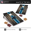 image:imageWild Sports NFL MDF Cornhole Set 2 Boards amp 8 Cornhole BagsCarolina Panthers