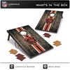 image:imageWild Sports NFL MDF Cornhole Set 2 Boards amp 8 Cornhole BagsChicago Bears