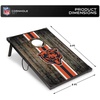 image:imageWild Sports NFL MDF Cornhole Set 2 Boards amp 8 Cornhole BagsChicago Bears