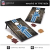 image:imageWild Sports NFL MDF Cornhole Set 2 Boards amp 8 Cornhole BagsDetroit Lions