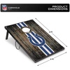 image:imageWild Sports NFL MDF Cornhole Set 2 Boards amp 8 Cornhole BagsIndianapolis Colts