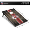image:imageWild Sports NFL MDF Cornhole Set 2 Boards amp 8 Cornhole BagsKansas City Chiefs