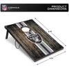 image:imageWild Sports NFL MDF Cornhole Set 2 Boards amp 8 Cornhole BagsLas Vegas Raiders