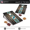 image:imageWild Sports NFL MDF Cornhole Set 2 Boards amp 8 Cornhole BagsMiami Dolphins