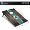 image:imageWild Sports NFL MDF Cornhole Set 2 Boards amp 8 Cornhole BagsMiami Dolphins