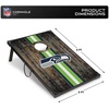 image:imageWild Sports NFL MDF Cornhole Set 2 Boards amp 8 Cornhole BagsSeattle Seahawks