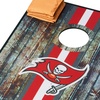 image:imageWild Sports NFL MDF Cornhole Set 2 Boards amp 8 Cornhole BagsTampa Bay Buccaneers