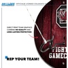 image:imageWild Sports Solid Wood College Hook amp Ring Toss Set with Direct Print HD Team Graphics  Easy Hang Hook and Ring Toss Target  Great Gift for Any NCAA FanSouth Carolina Fighting Gamecocks