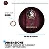 image:imageWild Sports Solid Wood College Hook amp Ring Toss Set with Direct Print HD Team Graphics  Easy Hang Hook and Ring Toss Target  Great Gift for Any NCAA FanFlorida State Seminoles