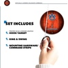 image:imageWild Sports Solid Wood College Hook amp Ring Toss Set with Direct Print HD Team Graphics  Easy Hang Hook and Ring Toss Target  Great Gift for Any NCAA FanAuburn Tigers
