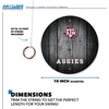 image:imageWild Sports Solid Wood College Hook amp Ring Toss Set with Direct Print HD Team Graphics  Easy Hang Hook and Ring Toss Target  Great Gift for Any NCAA FanTexas AM Aggies